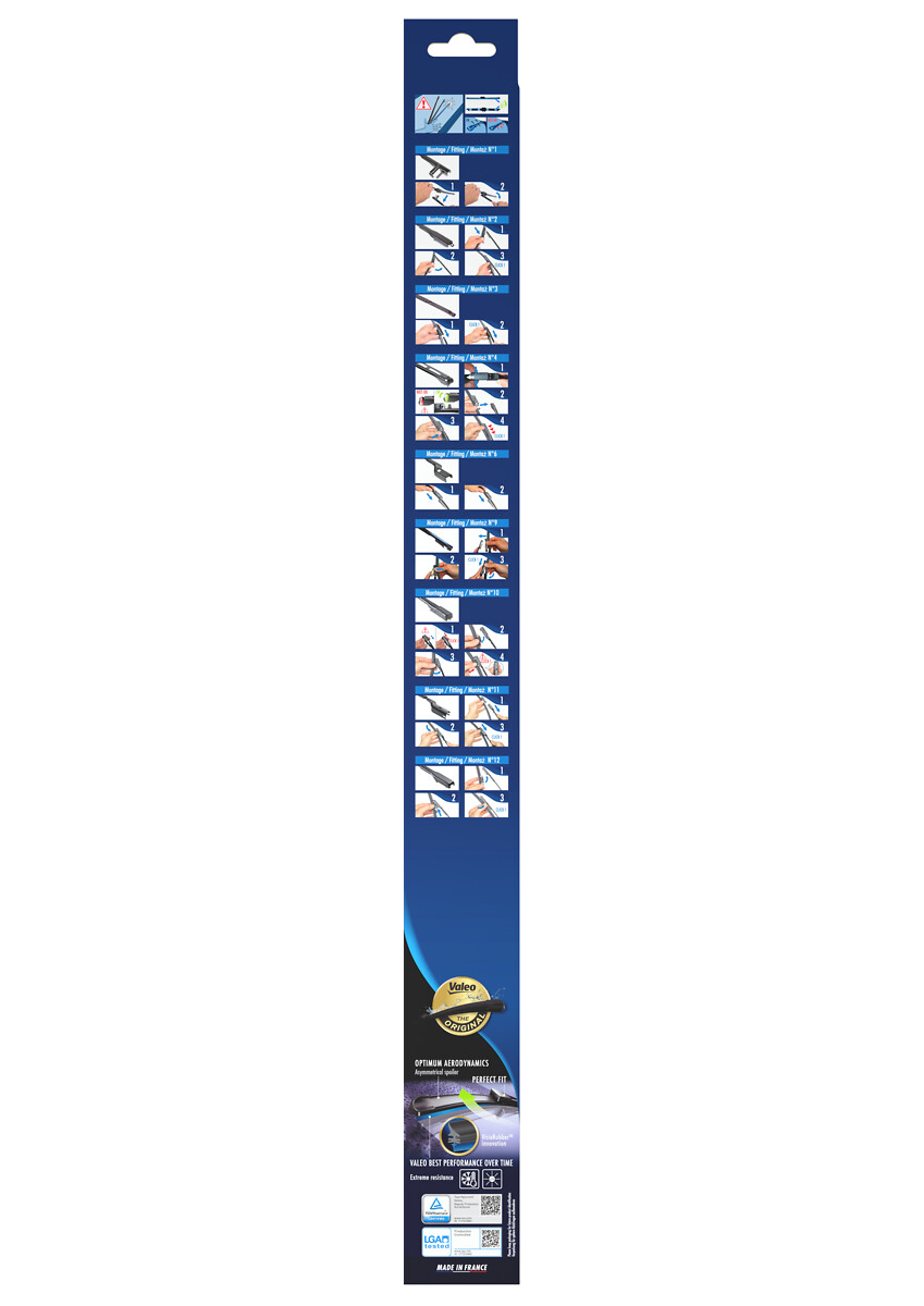 VALEO VAL574305 Ablaktörlő lapát  550/580MM